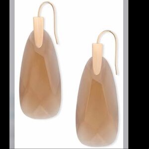 Kendra Scott Maize Drop Earrings Smokey gold